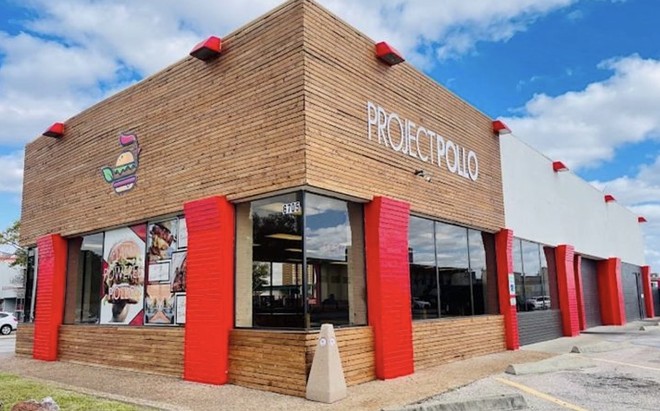 This Project Pollo Houston-area store is now shuttered. - Instagram / @bleu.work