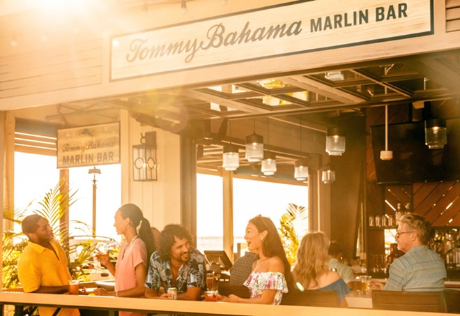 Tommy Bahama trades restaurant for Marlin Bar to reflect times, Food