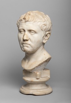 Portrait of a man, Roman, late 1st century B.C.-early 1st century A.D., Marble, Lent by the Bavarian Administration of State-Owned Palaces, Gardens and Lakes. - Courtesy Photo / San Antonio Museum of Art