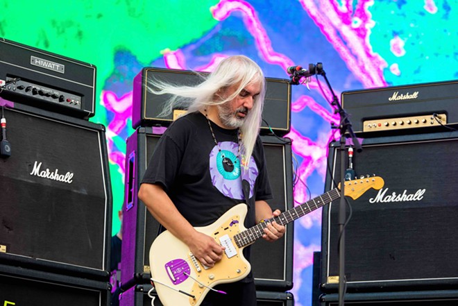 Expect things to get loud as Dinosaur Jr.'s legendary axeman J. Mascis spins off his signature distortion-drenched solos. - Shutterstock / Christian Bertrand