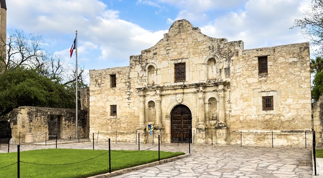 Readers of USA Today voted the Alamo the nation's Best Free Attraction in the paper's 10 Best Readers' Choice Awards. - Shutterstock / EndeavorMoorePhotography