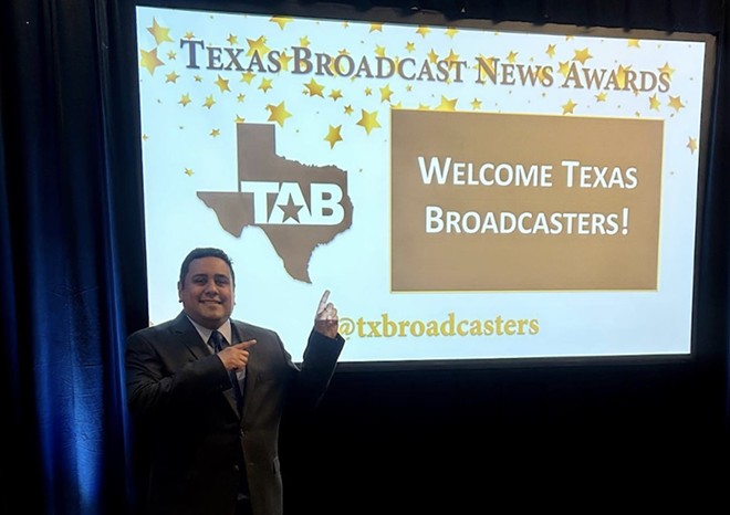 San Antonio Sports Star radio show  Halftime, hosted by Michael Jimenez, won the award for the best large radio market sports talk show earlier this year. - Instagram / mjim1313