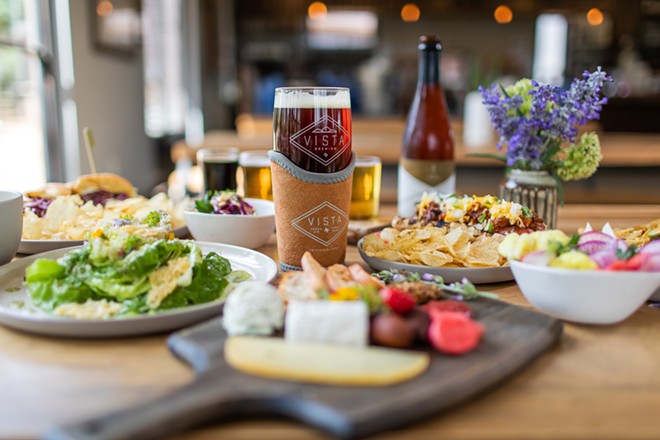Vista’s food menu will showcase sustainably and locally sourced ingredients. - Courtesy Photo / Vista Brewing