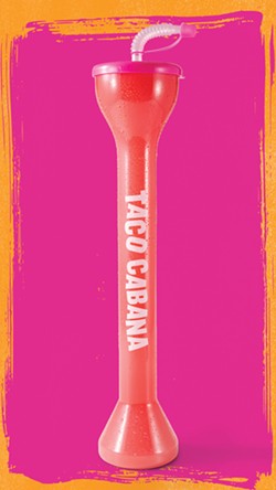 El nuevo Vodkarita de Taco Cabana viene en una enorme taza de 24 onzas.  - Foto cortesía / Taco Cabaña