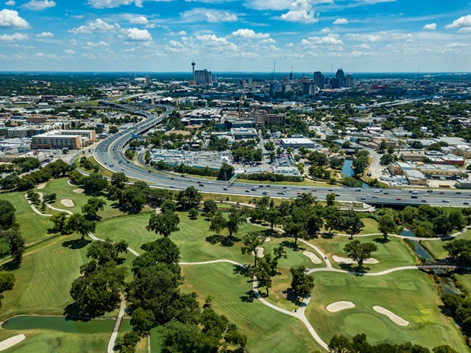 Brackenridge Park, which opened in 1916, hosted the Texas Open for nearly four decades. - Shutterstock / Regan Bender