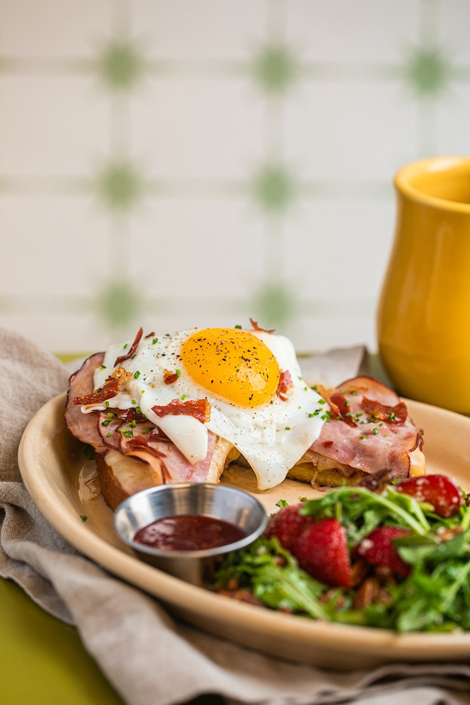 Snooze's new fall menu includes a Monte Cristo sandwich. - Courtesy Photo / Snooze, an A.M. Eatery