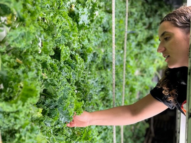 LocalSprout Food Hub Manager Jess Rivera was first introduced to urban agriculture while cooking at San Antonio dining spots including Southerleigh Fine Food & Brewery. - Nina Rangel