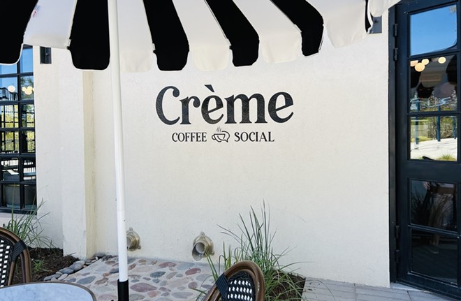 Créme at The Creamery is now serving coffee and sandwiches. - Nina Rangel
