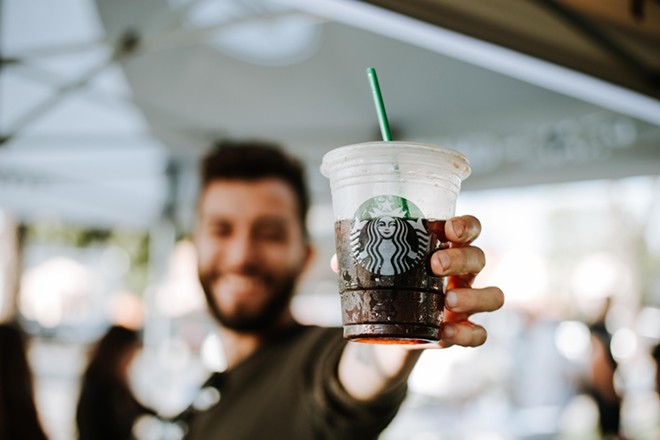 Starbucks Rewards members can snag half-price coffee Thursday, Oct. 26. - Unsplash / Omar Lopez