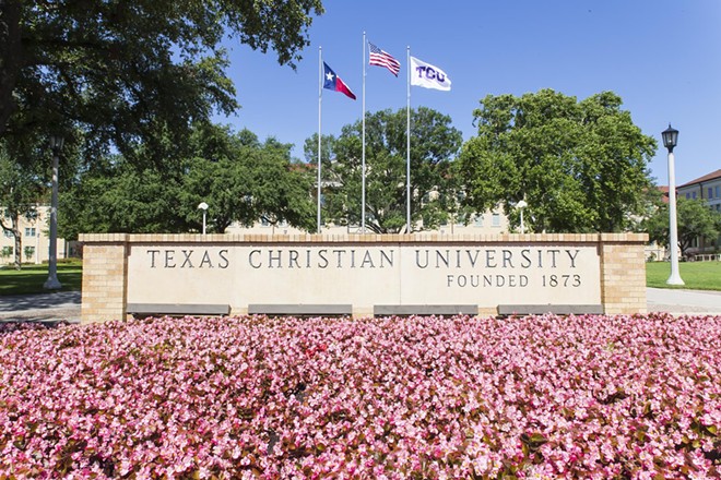 Texas Christian University in Fort Worth had the nation's fourth-highest number of ghost sightings, according to the report. - Shutterstock / Grindstone Media Group