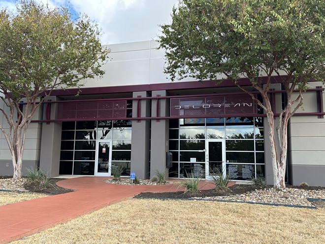 DeLorean Motors Reimagined currently operates from this office at Port San Antonio. - Michael Karlis