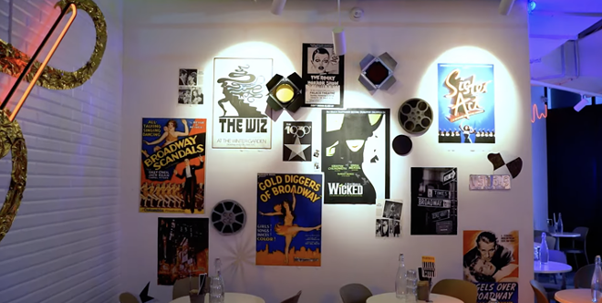 The Broadway Musical Dining Experience brings themed backdrops and Instagrammable photo ops to each city it visits. - Screen Capture / YouTube