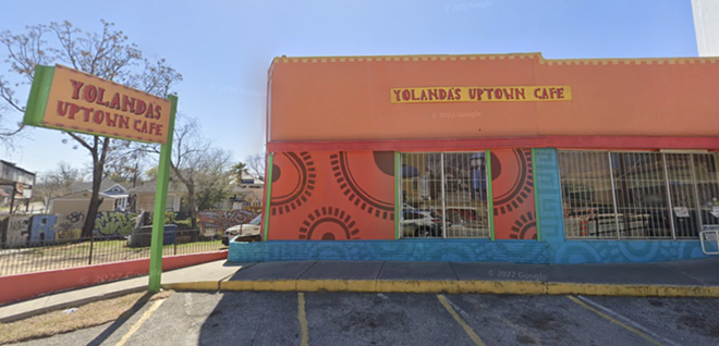 Yolanda's Uptown Cafe is located at 615 Fredericksburg Road. - Screen Capture / Google Street View