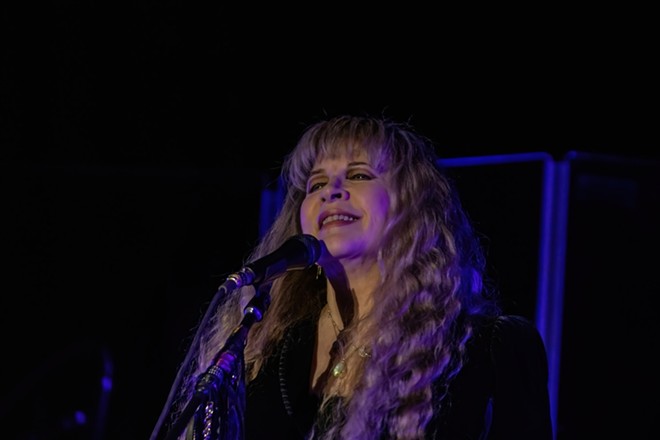 Stevie Nicks rose to mega-fame as part of Fleetwood Mac. - Shutterstock / L Paul Mann