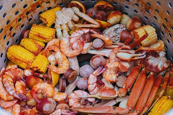 Arizona-based Hooked Boil House serves up a variety of seafood boil options. - Unsplash / Sunira Moses