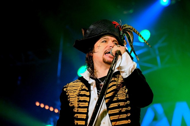 British punk and new wave icon Adam Ant continues to entertain with a mix of danceable rock punctuated by humor and theatrical flair. - Shutterstock / DFP Photographic