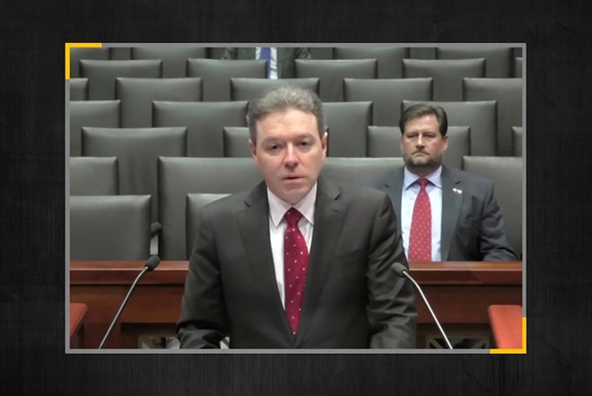 Attorney Jonathan Mitchell speaks before the Texas Supreme Court on Oct. 28, 2021. - Screen Capture: YouTube. / Texas Supreme Court