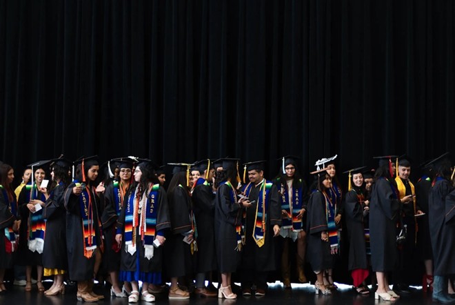 Subsets of Texas college graduates — from Latinx to LGBTQ students — have organized intimate events separate from the larger commencement ceremony to celebrate the completion of their degrees in the context of their identities and cultural heritage. - Texas Tribune / Maria Crane