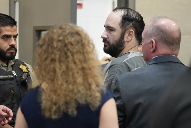 Daniel Perry leaves the courtroom on May 10, 2023 after he was sentenced to 25 years for the murder of Garrett Foster. - Courtesy Photo / Jay Banner of the American-Statesman Statesman