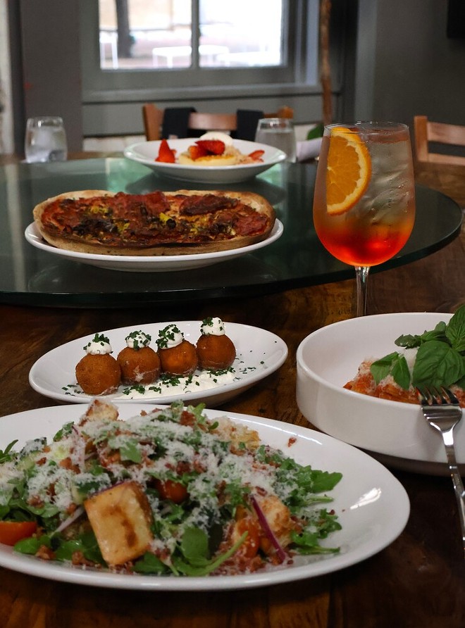 Dady's restaurant will make its own pasta and a variety of wood-fired flatbreads. - Courtesy Photo / Roca & Martillo