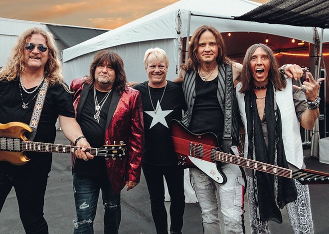 While loosely associated with the '80s hair metal trend, members of the band Tesla insist they're more rooted in earlier hard rock sounds. - Courtesy Photo / Tesla