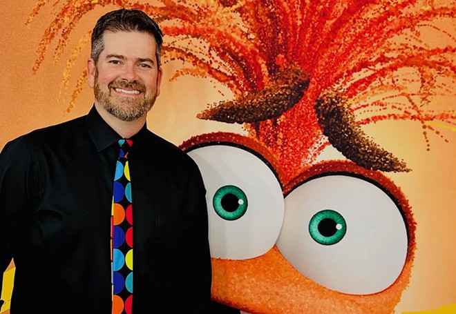 New Braunfels native Jacob Brooks, a supervising technical director at Pixar Animation Studios, worked on Inside Out 2, among other films. - Courtesy Photo / Pixar Animation Studios