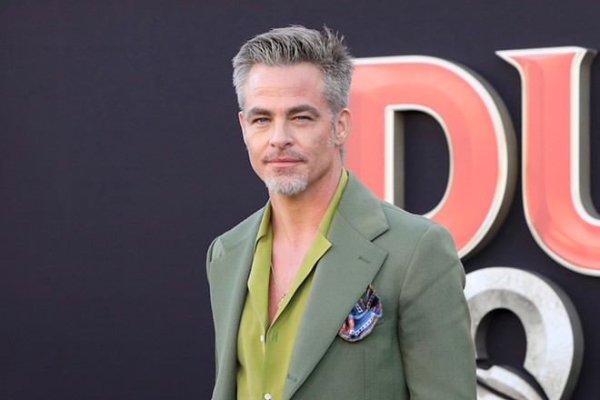 Actor Chris Pine appears at the Premiere of Paramount Pictures' Dungeons and Dragons: Honor Among Thieves last year. - Shutterstock / Joe Seer