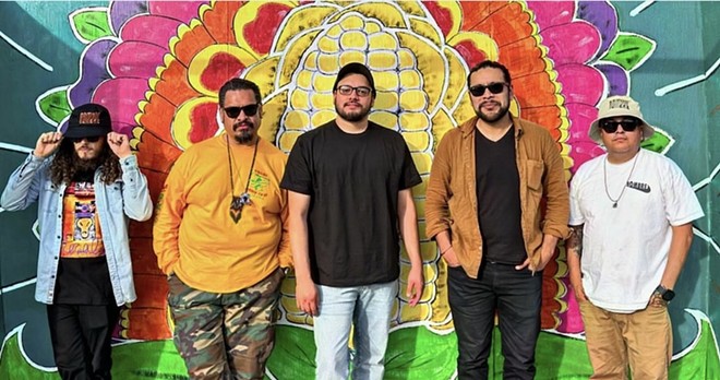 Local spaced-out cumbia band Combo Cósmico venture into goth-y, post-punk territory with cover of "How Soon is Now?" - Courtesy photo / Combo Cósmico