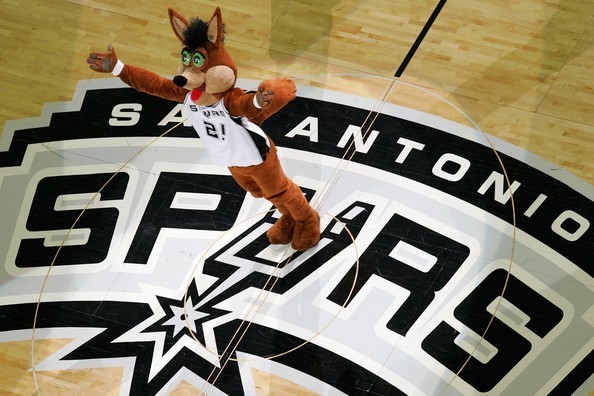 The Coyote was created by Tim Derk, who entertained Spurs' fans for more than two decades before retiring after a stroke in 2004. - San Antonio Current