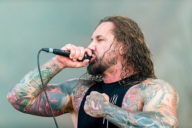 As I Lay Dying frontman Tim Lambesis' legal troubles forced the band into hiatus in 2014. - Wikimedia Commons / Sven Mandel