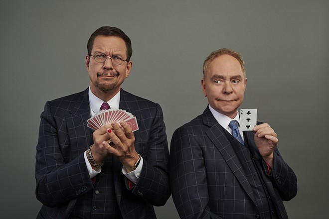 Penn & Teller perform Thursday, Aug. 15, at the Majestic Theatre. - Courtesy Photo / Penn & Teller