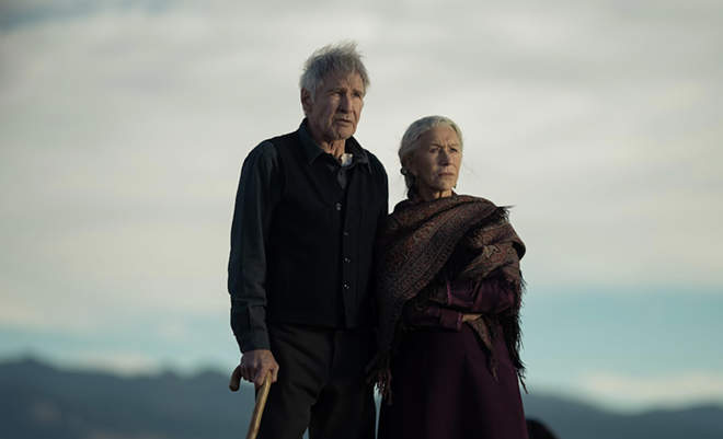 Harrison Ford and Helen Mirren star in 1923, a prequel to the hit show Yellowstone. - Christopher Saunders/Paramount+ © 2022 Viacom International Inc.