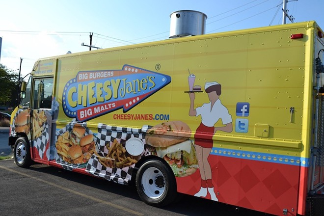 Cheesy Jane's food truck was stolen and stripped before being abandoned. - Facebook / Cheesy Jane's