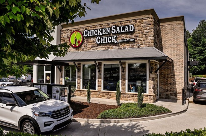 The fast-casual restaurant chain first made its foray into San Antonio in February 2023. - Instagram / Chicken Salad Chick