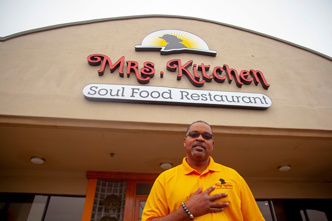 Owner and Chef Garlan L. McPherson needs the community's support. - Photo via Mrs. Kitchen / Facebook