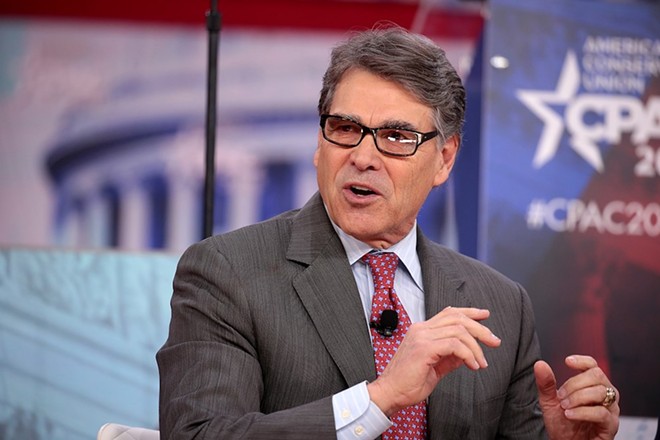 Rick Perry speaks at the 2018 Conservative Political Action Conference. - Wikimedia Commons / Gage Skidmore