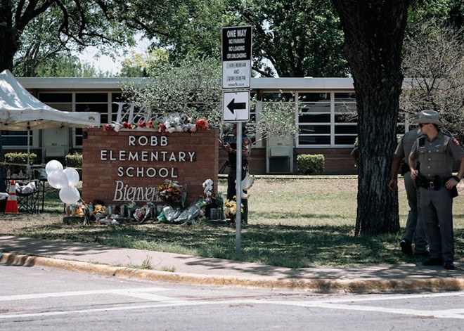 The missing body came footage is related to the May 2022 mass shooting at Robb Elementary School. - Joseph Guillen