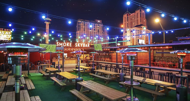 Smoke BBQ and Skybar is located downtown at 501 E. Crockett St. - Instagram / smokesanantonio