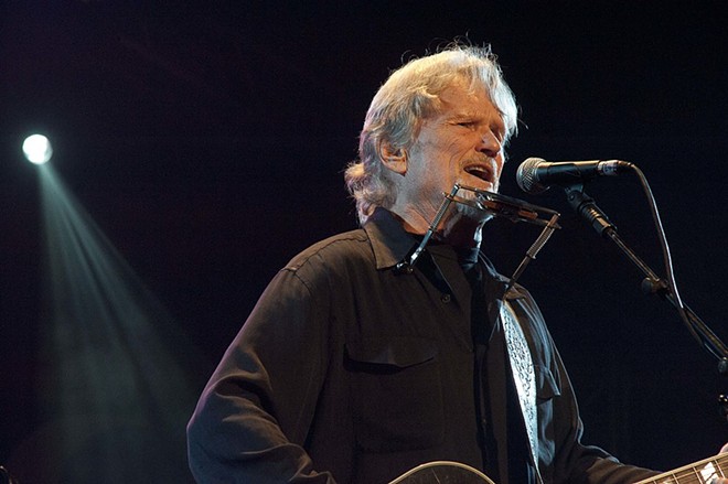 Kris Kristofferson performs in 2010 at the Cambridge Folk Festival. - Wikimedia Commons / Bryan Ledgard