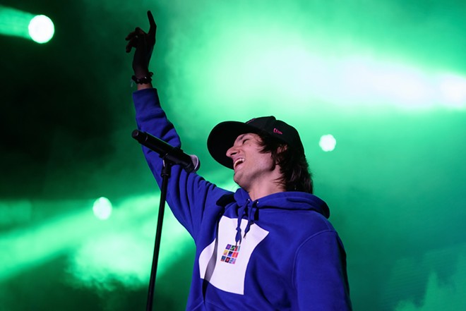 Danny Ocean performs at a festival in Barcelona, Spain. - Shutterstock / Christian Bertrand