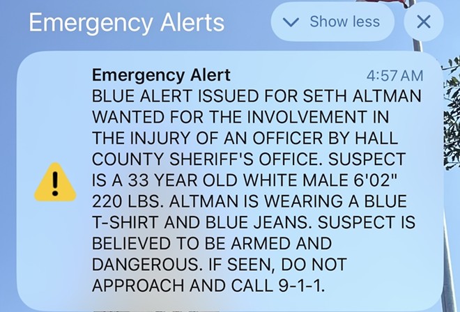 Texas DPS is looking for Seth Altman, 33, who's "wanted for the involvement in the killing or serious injury of a law enforcement officer." - Screenshot