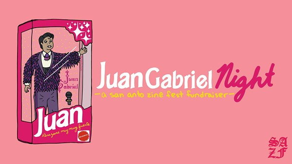 San Anto Zine Fest Fundraiser Pays Tribute to Legendary Mexican Singer Juan Gabriel