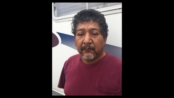 Miguel Briseno, shortly after his Wednesday arrest - BEXAR COUNTY SHERIFF'S OFFICE