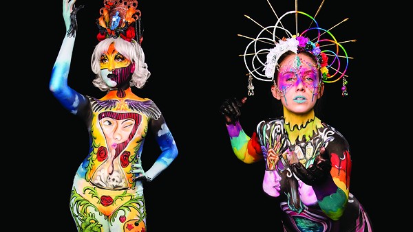 10th Annual Texas Body Paint Competition Showcases Live Canvases