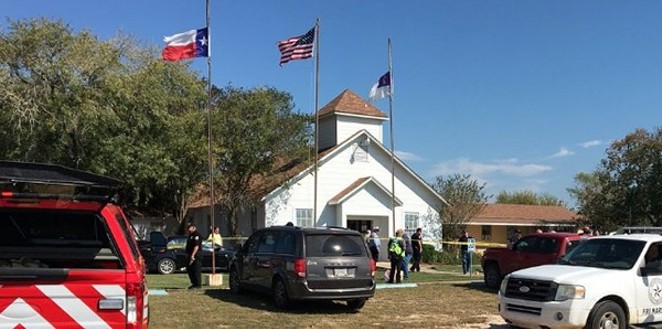 First Baptist Church of Sutherland Springs - TWITTER / @MAJORNEWS911