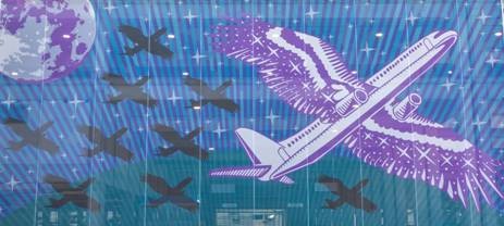 New Public Art Murals at San Antonio Airport Pay Tribute to City's Culture, Aviation History (2)