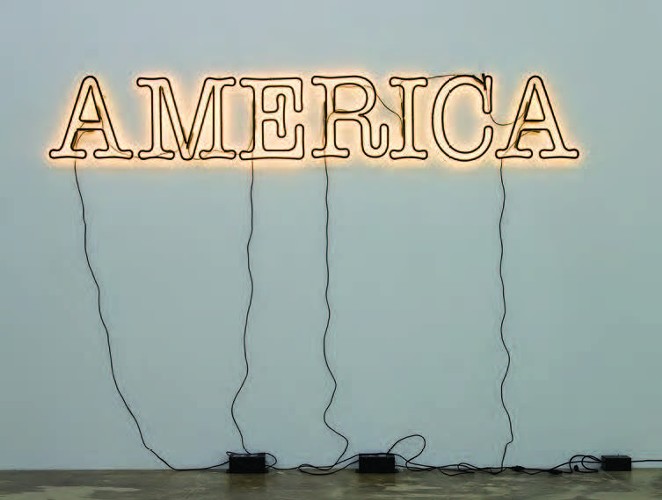 "America" - GLENN LIGON
