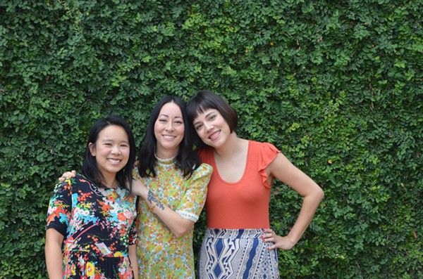 Anne Ng (far left), Jennifer Ling Datchuk (center), Jennifer Hwa Dobbertin (right), the women behind Best Quality Daughter - JESSICA ELIZARRARAS