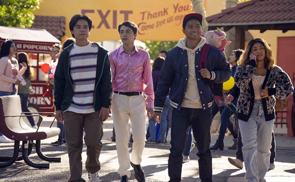 Primo follows the character Rafa (second from left) as he navigates high school and a complicated home life.