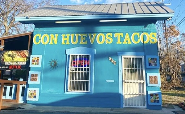 Con Huevos Tacos is in the running to be crowned  el campion de Bean and Cheese.
